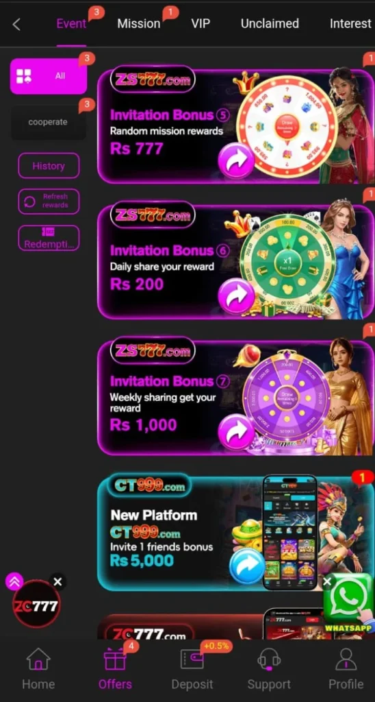 ZS 777 game