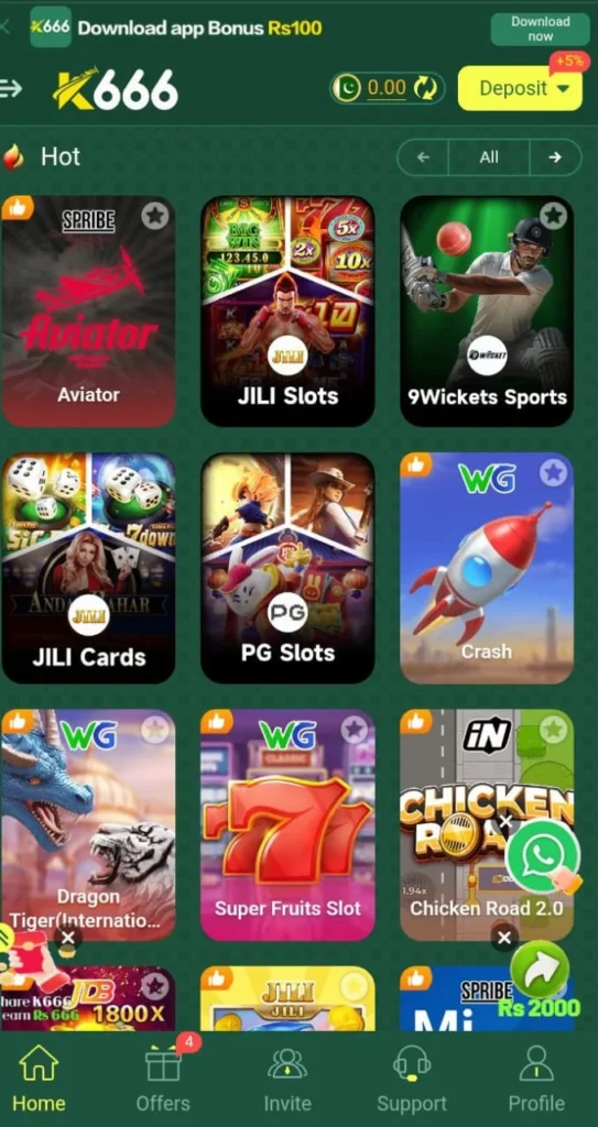 K 666 Game