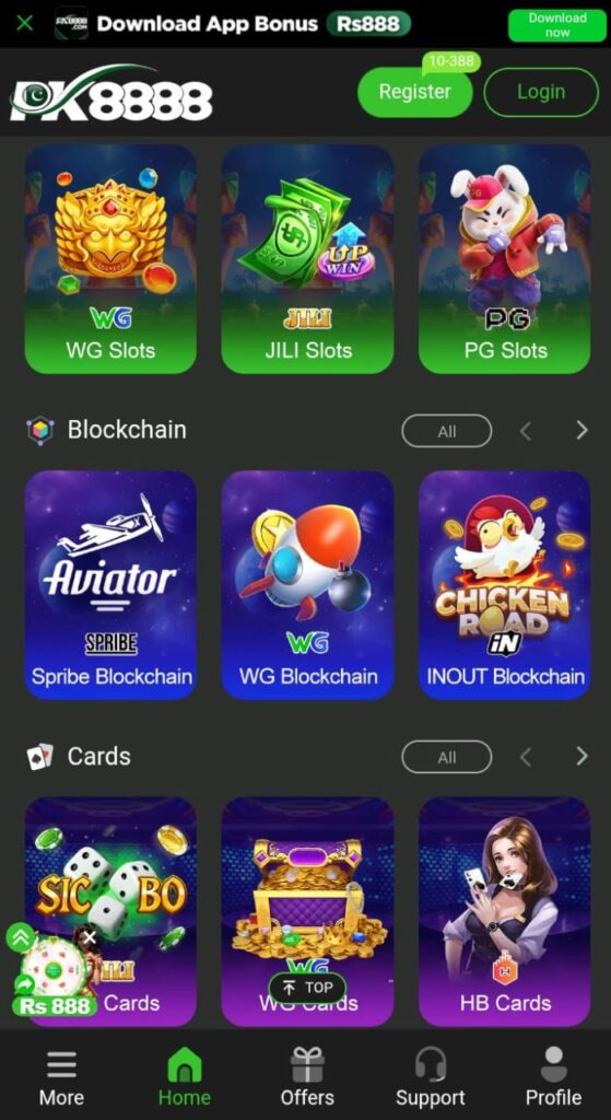 PK 8888 Game